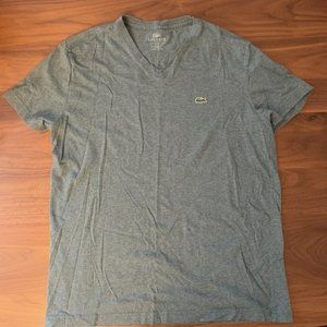 Lacoste Short Sleeve Pima Jersey V-Neck T-shirt